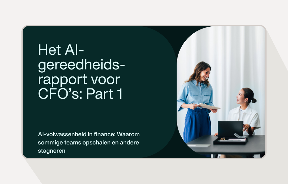 Nieuw onderzoek: 50% van de financiële teams zit vast in AI-volwassenheid